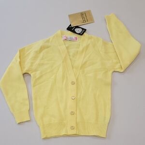 NWT Scottish Lambswool Kids Cardigan Sweater